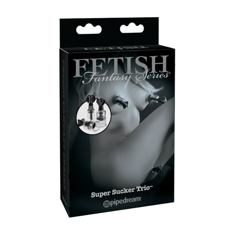 Fetish Fantasy Édition Limitée - Super Trio D'aspiration Pour Tétons Et Clitoris